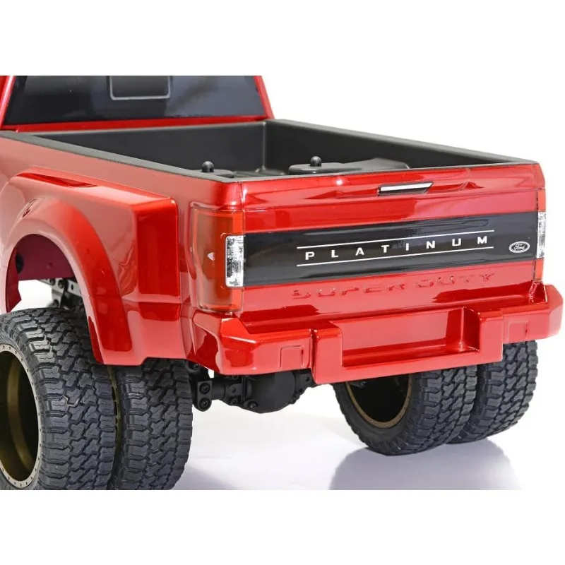 1/10 RC Crawler - F-450 SD KG1 Wheel Edition 4WD RTR Truck, All-Terrain, Water-Proof for RC Hobbyists, Red Candy Appl image 5
