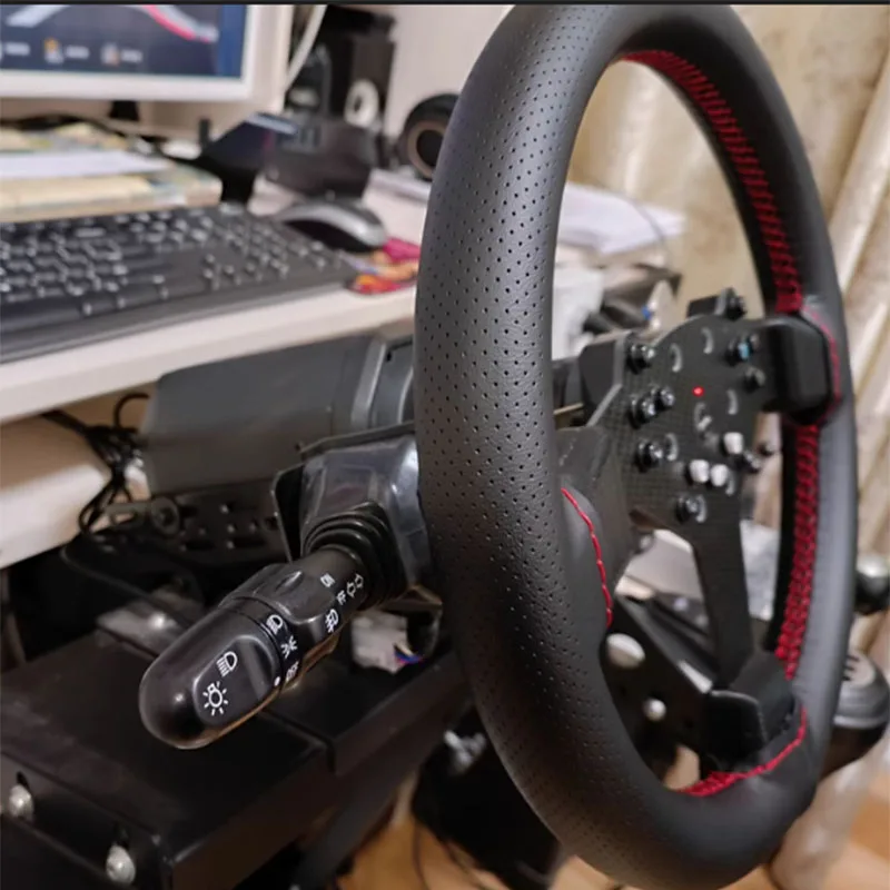 سباق محاكاة عجلة القيادة مفتاح بدء بدوره إشارة ممسحة محول ل PXN V10/V 10 PRO /V99 ل ETS2