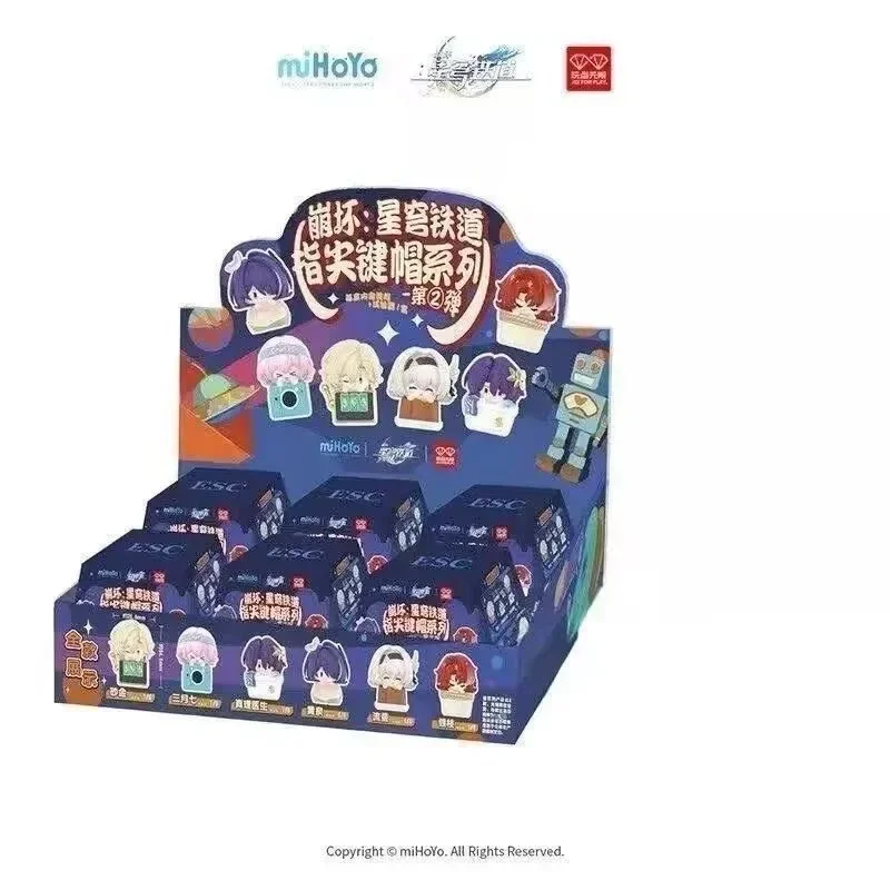 سطح المكتب السكك الحديدية Keycap سلسلة العصرية صندوق أعمى لعبة تحصيل تمثال للاعبين ومحبي أنيمي جودة الحرفية #1