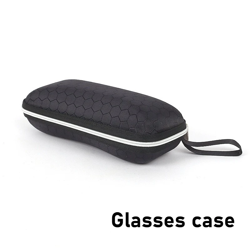 

New Fashion Solid Color Eyeglasses Case EVA Eyeglasses Case Zipper Type Durable Eyeglasses Sunglasses Applicable Storage Case