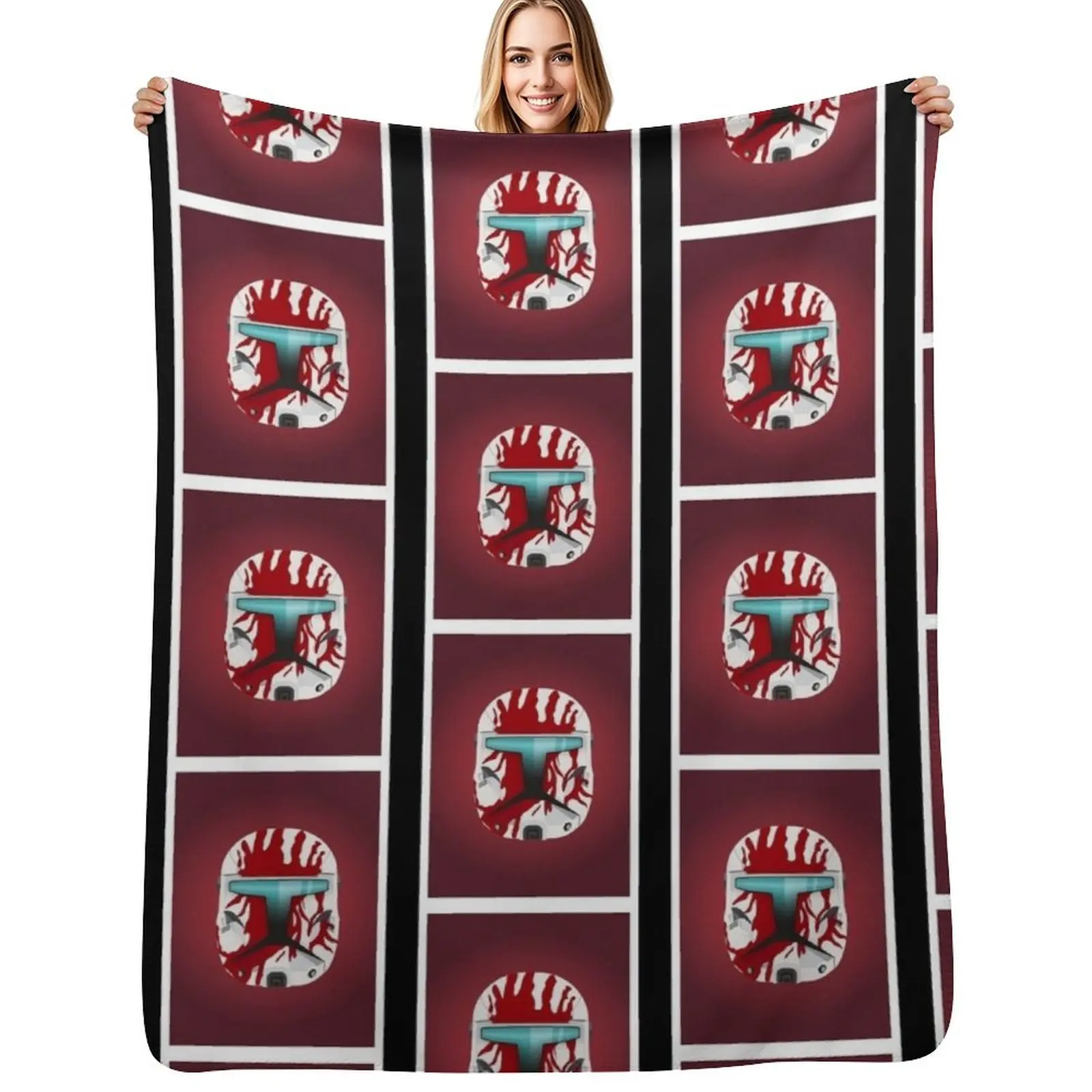 Clone Commando Sev (Delta 07) Throw Blanket Men's Soft Warm Throw Blanket for Couch