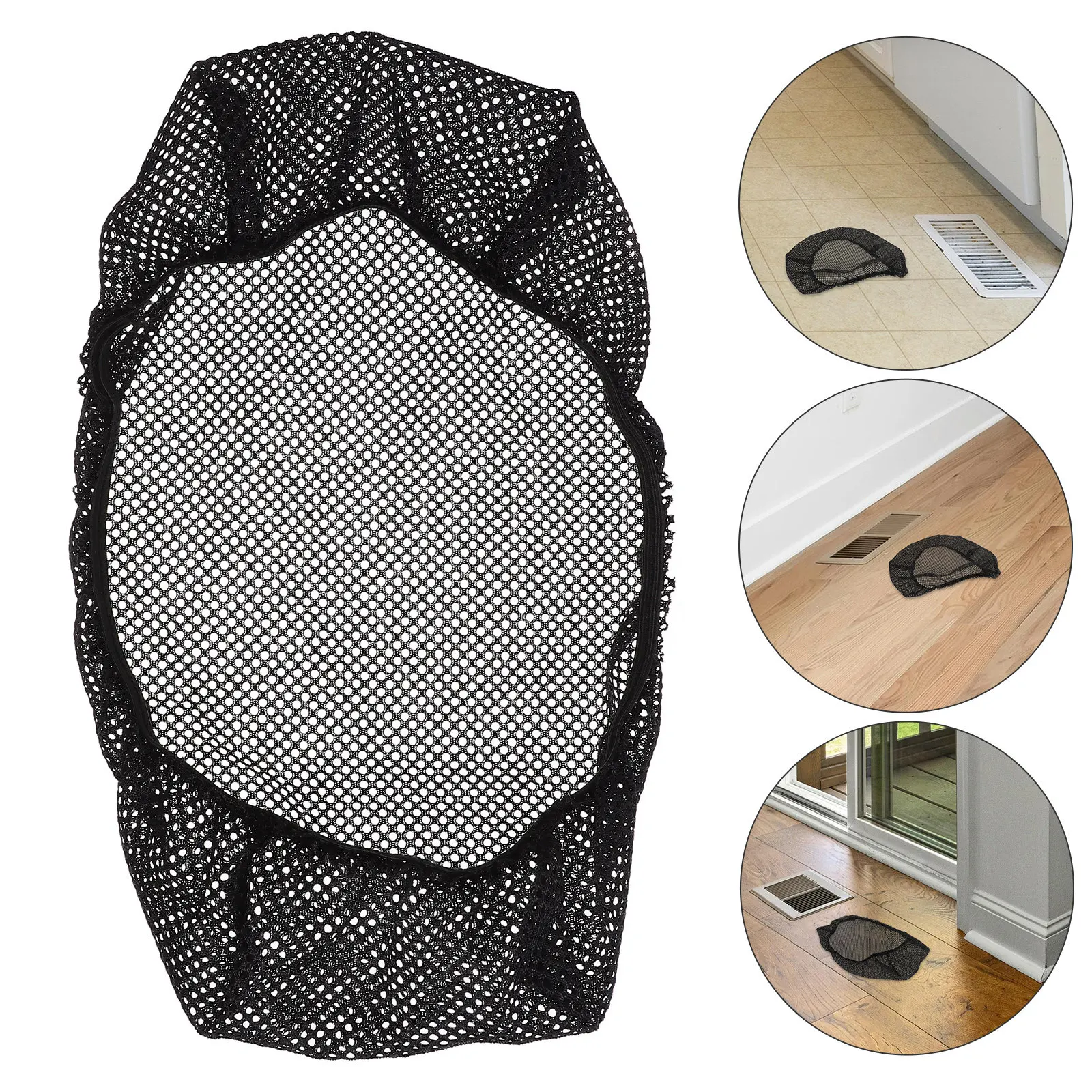 

Защитная сетка-фильтр для напольных вентиляционных решеток, совместимая с различными размерами, моющаяся, для защиты от налета и защиты воздухопотока