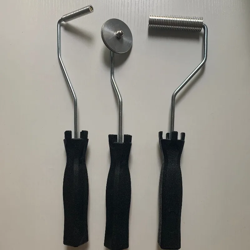 Fiberglass Hand Layup Tool Kit, Aluminum Defoaming Roller,Air Release Roller For Fiberglass Resin Lamination Hand Lay-up Process