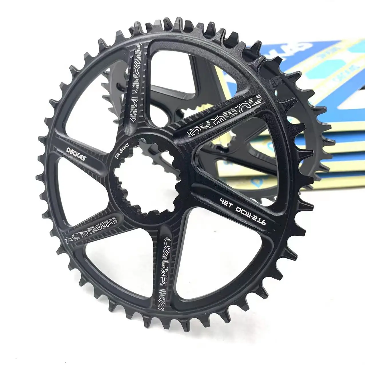 DECKAS Road Bike Chainring Direct Mount 40T 42T 44T 46T Narrow Wide Bicycle Chainwheel for SR 3 Bolts Cranksets Bike Parts