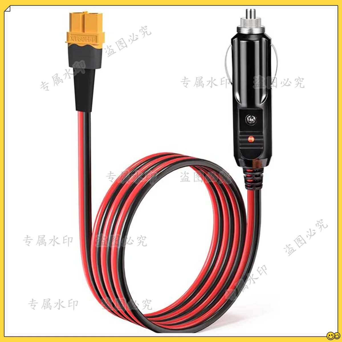 Car Cigarette Lighter to XT60 12V 24V Charging Cable for ALLPOWERS S2000 Bluetti EB55,Anker 757/767 Ecoflow Delta Series