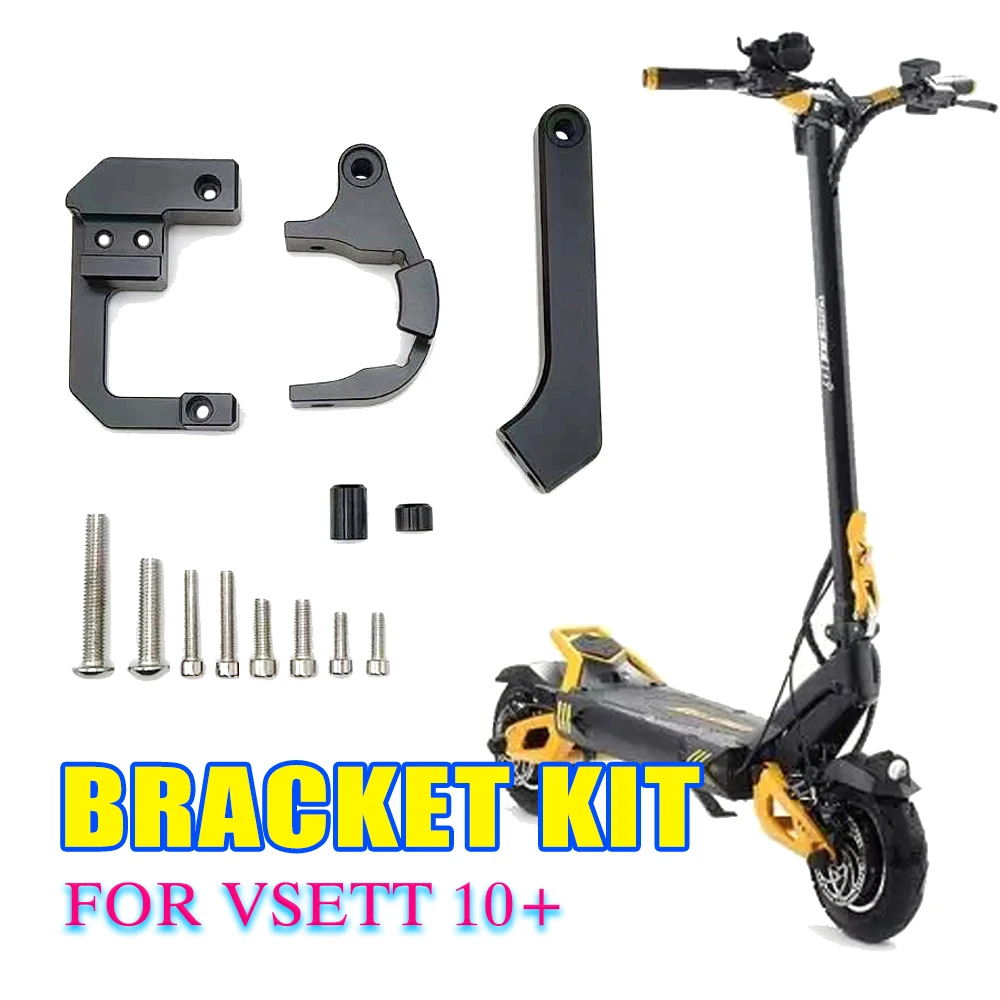

New Directional Steering Damper Bracket kit For VSETT 10+ Electric Scooter Spare Parts Increase High Speed Stability Safety