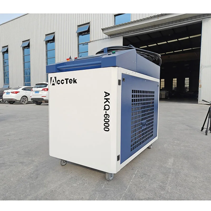 1500W 2000W 3000W Portable Metal Rust Removal Cw Pulse Fiber Laser Cleaning Machine 6000W