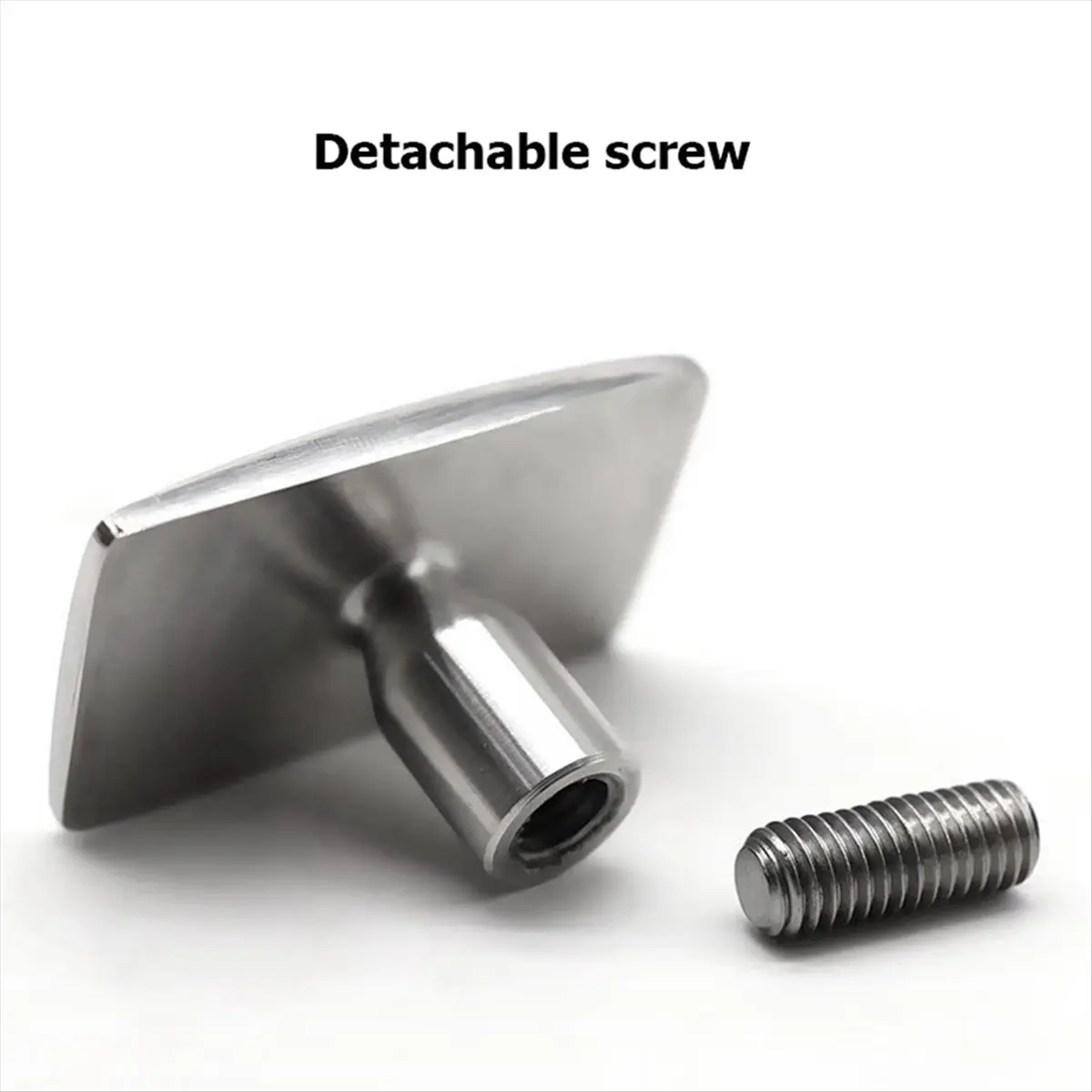 #85P Car Dent Repair Tool Multi-Head Leveling Hammer Head Circular,Shaping Hammer head,(silver)