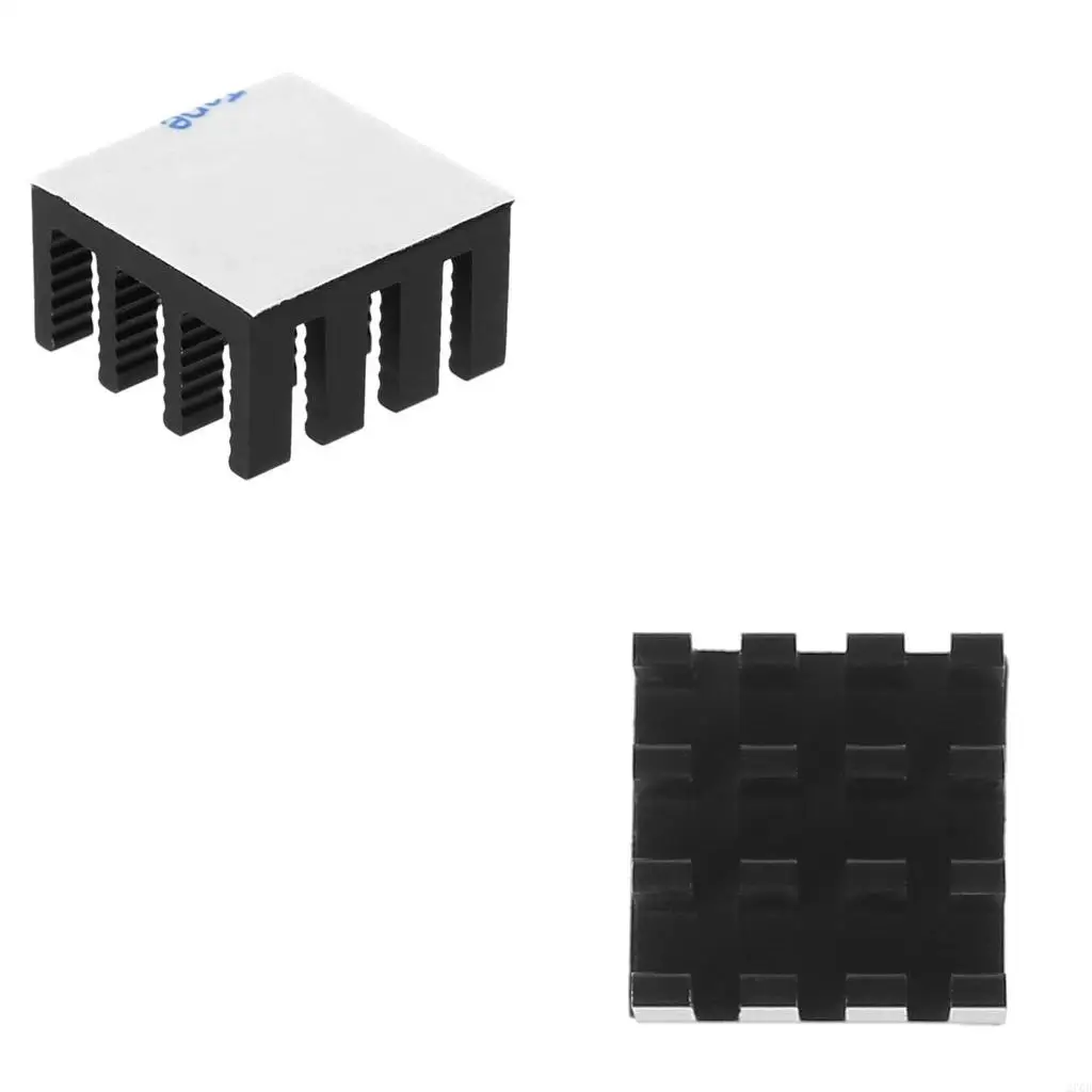Aluminum Heatsink 14x14x8mm Heat Sink Radiator Cooler Fin with for 3M Thermal Ta