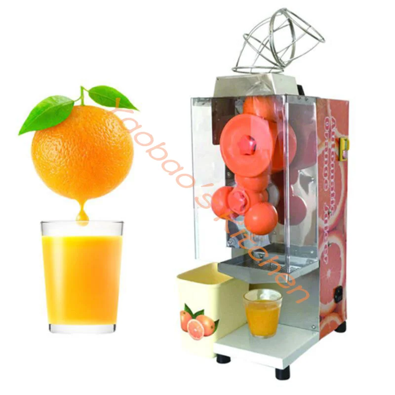Электрическая соковыжималка для апельсинов, коммерческая соковыжималка для фруктов, лимона, свежая соковыжималка, пресс-машина для магазина напитков
