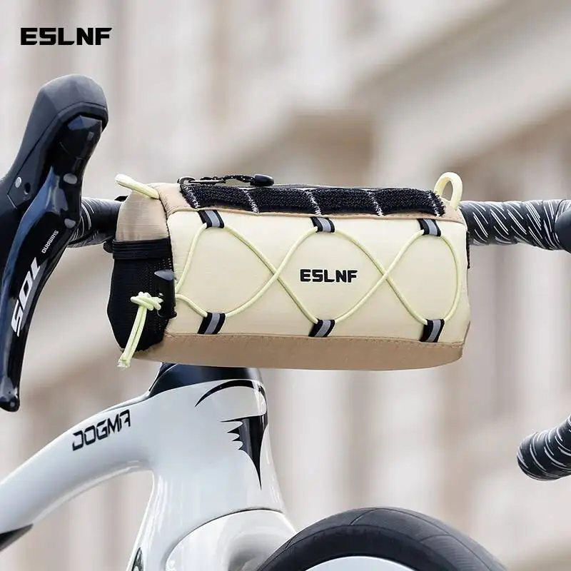 ESLNF Large-Capacity Handlebar Shoulder Bicycle Bag Fashion Bike Folding Multi-Functional Riding