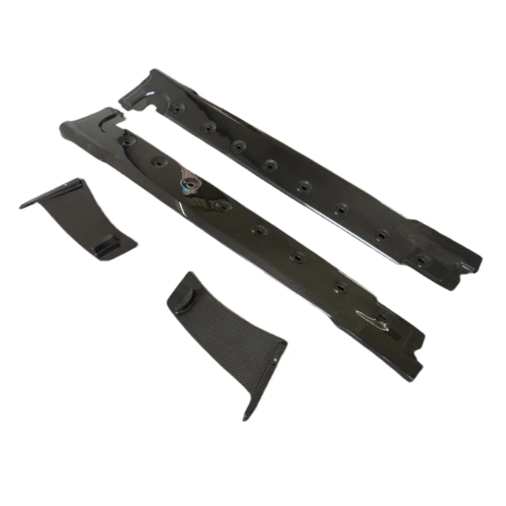 

Высококачественные боковые юбки из углеродного волокна для Porsche 992 GT3RS Style Body Kit