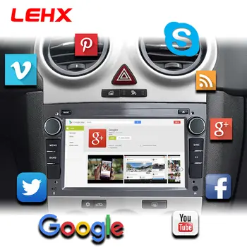 LEHX 汽車收音機多媒體 GPS 適用於 Opel Astra HJ 2004 Vectra Vauxhall Antara Zafira Corsa CD Vivaro Android 14 2 din Autoraido 8 最佳銷售 din 歐寶威達 c - №8