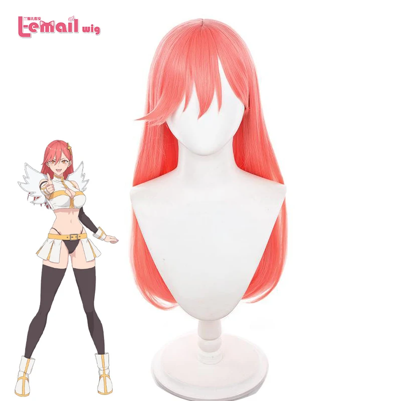 L-correo electrónico Peluca de pelo sintético Anime, seducción Dimensional 2,5, Ariel Aria Kisaki, peluca de Cosplay larga de 70cm, resistente al calor