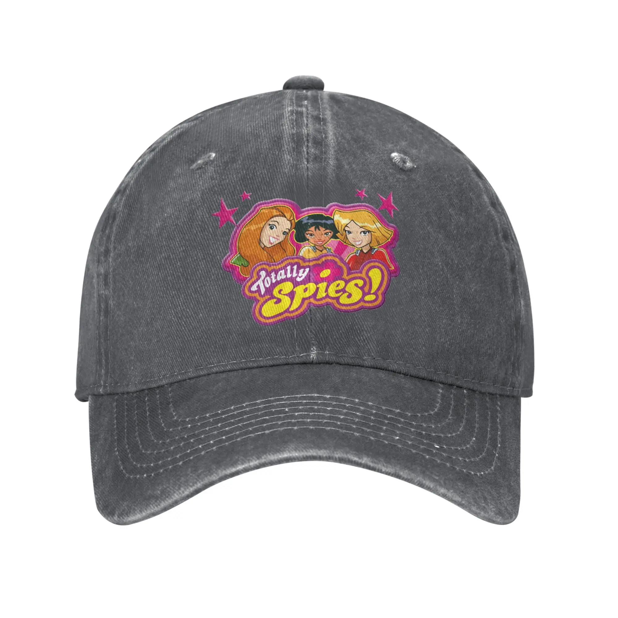 Totally Spies Young Casual Baseball Cap  Running Hippie Trucker Hat Summer Breathable Women Men Fashion Baseball Caps