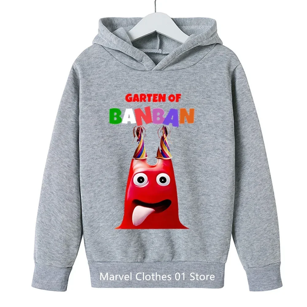 New Garten Of BanBan felpe con cappuccio abbigliamento per bambini Pullover Banban Garden bambini felpa con cappuccio ragazzi ragazze felpa con