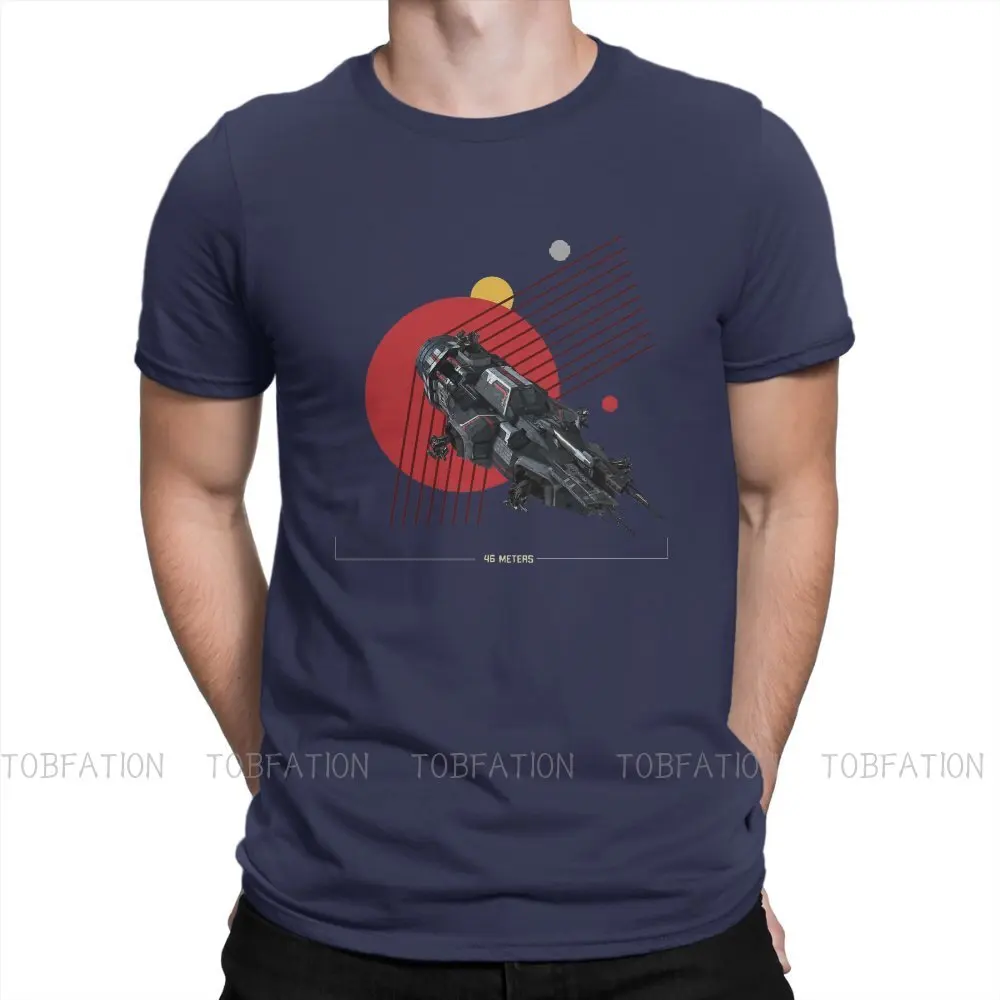 The Expanse Film Rocinante Ship Space Apparel Tshirt Harajuku Alternative Men's Tshirts Tops Large Cotton Crewneck T Shirt