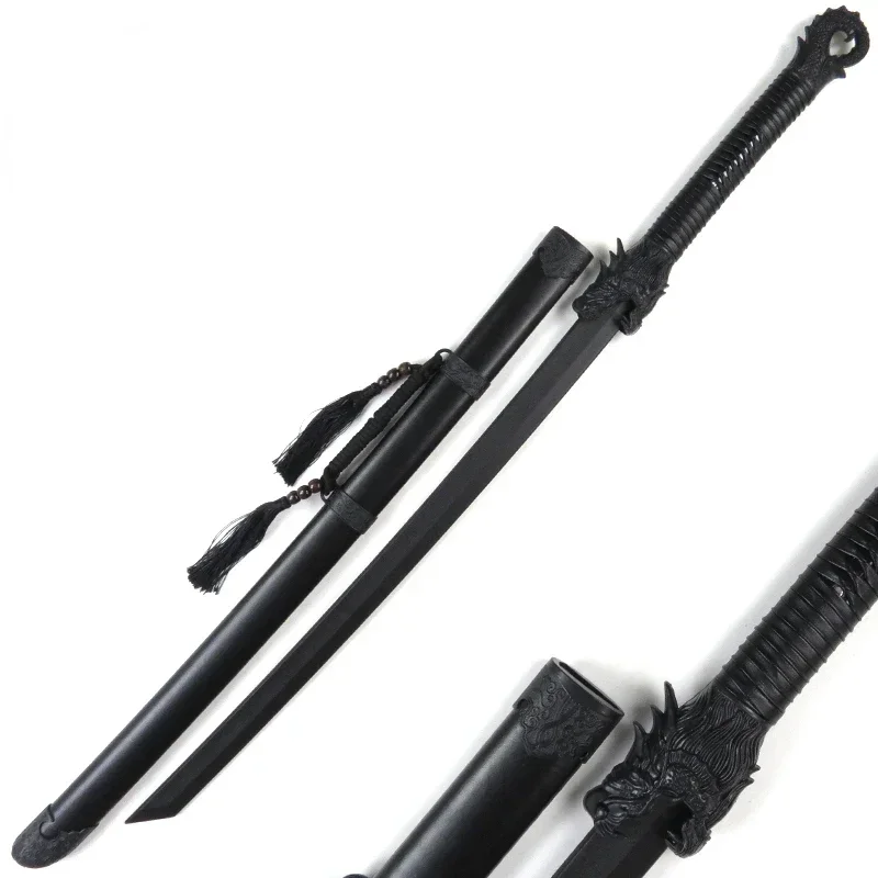 Plastic Dragon Treasure Knife Children Sword And Blade High Strength Training Prop Model Knife Safe Uncut Blade