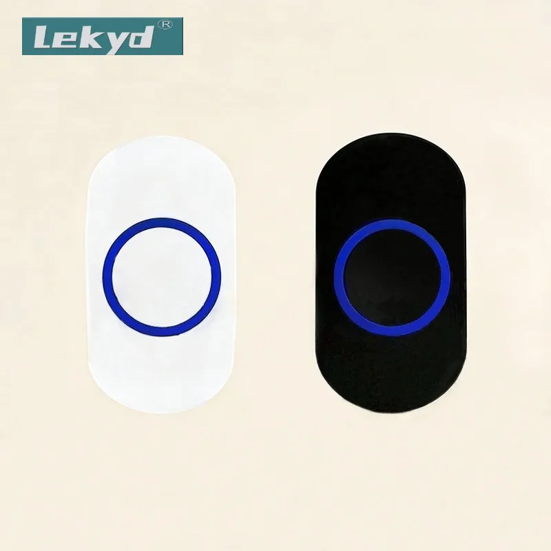 

Lekyd Wireless Doorbell Intelligent Welcome Door Bell 300M/984 FT Remote Melodies Home Smart Doorbell US EU UK Plug Optional