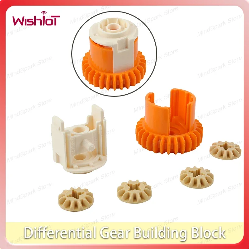Nowe Kółka Zębate Dyferencjałów MOC Części Techniczne Modyfikacyjne Kompatybilne z Klockami Legoeds 65414 JM0095