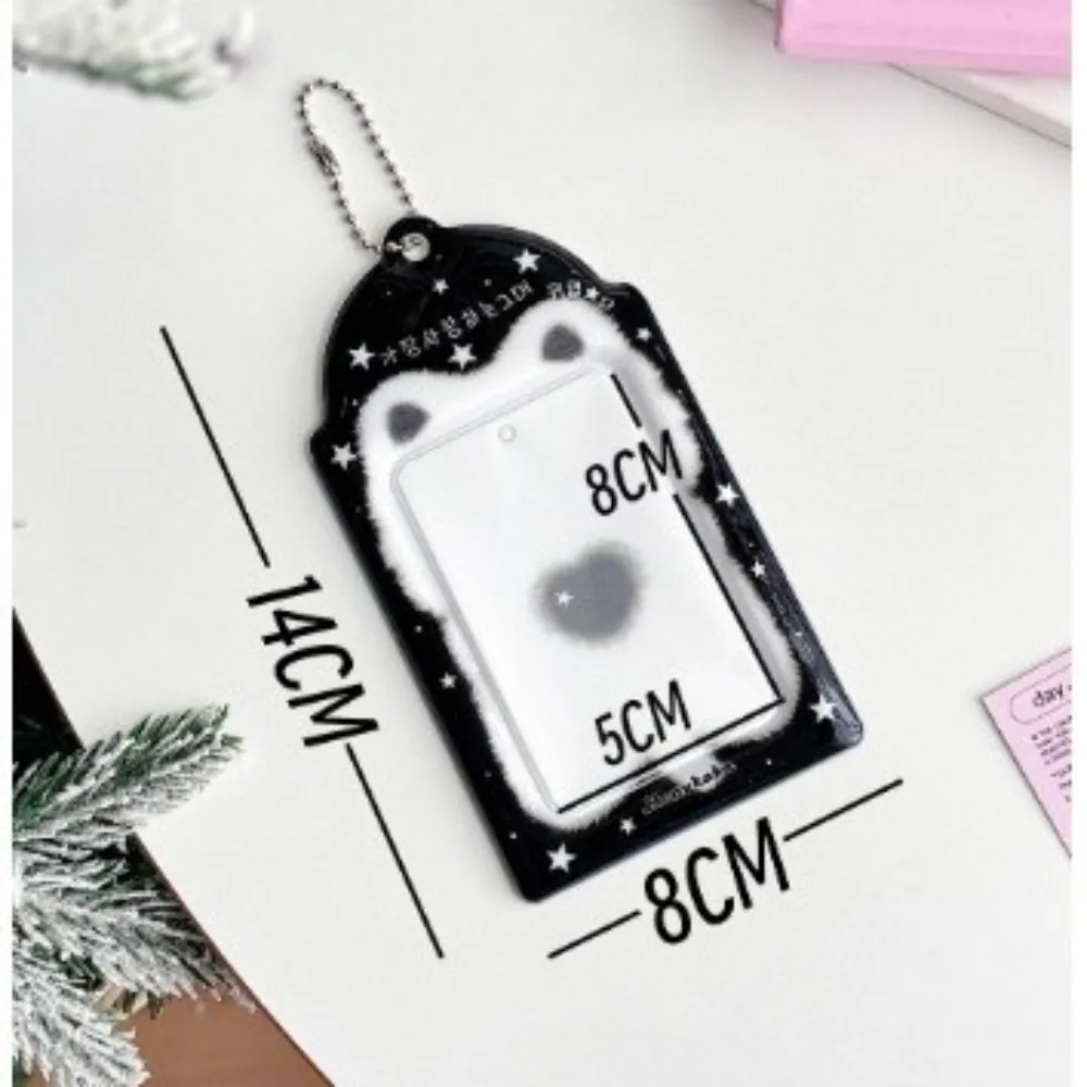 جديد 3 بوصة حامل بطاقة الصور Ins نمط سلسلة الديكور المعبود الطرفية حامل بطاقة بولي كلوريد الفينيل صور حقيبة للتخزين K-Pop المعبود
