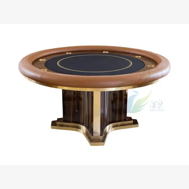 

Poker table with dining table, round, large pineapple table