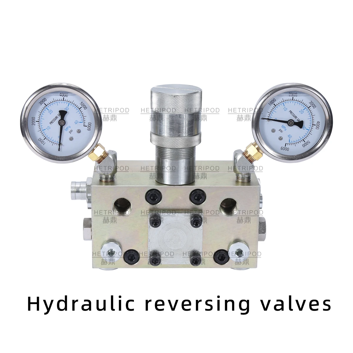 Centralized lubrication hydraulic valve Double line lubricating oil Hydraulic valve DR4-5 Heavy machinery oil supply high pressu