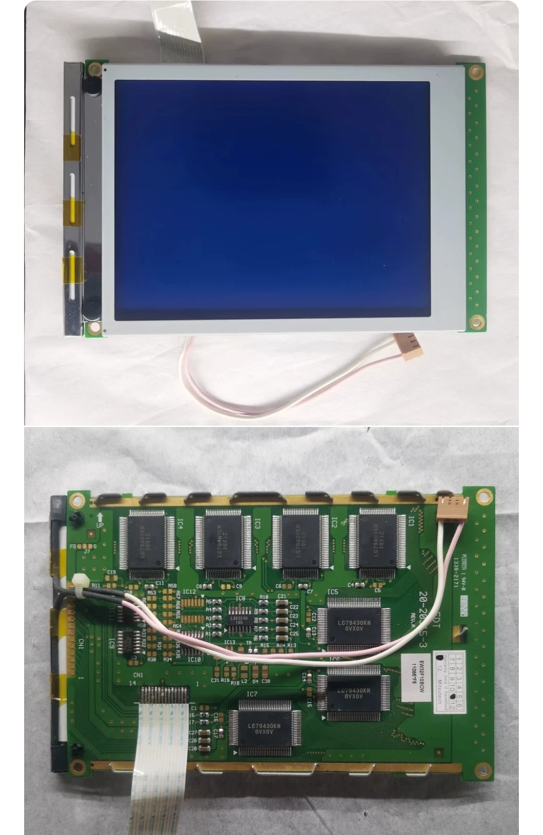 EDT 20-20315-3 Injection molding machine Jinghua computer display 5.7 inch LCD screen EW32F10BCW