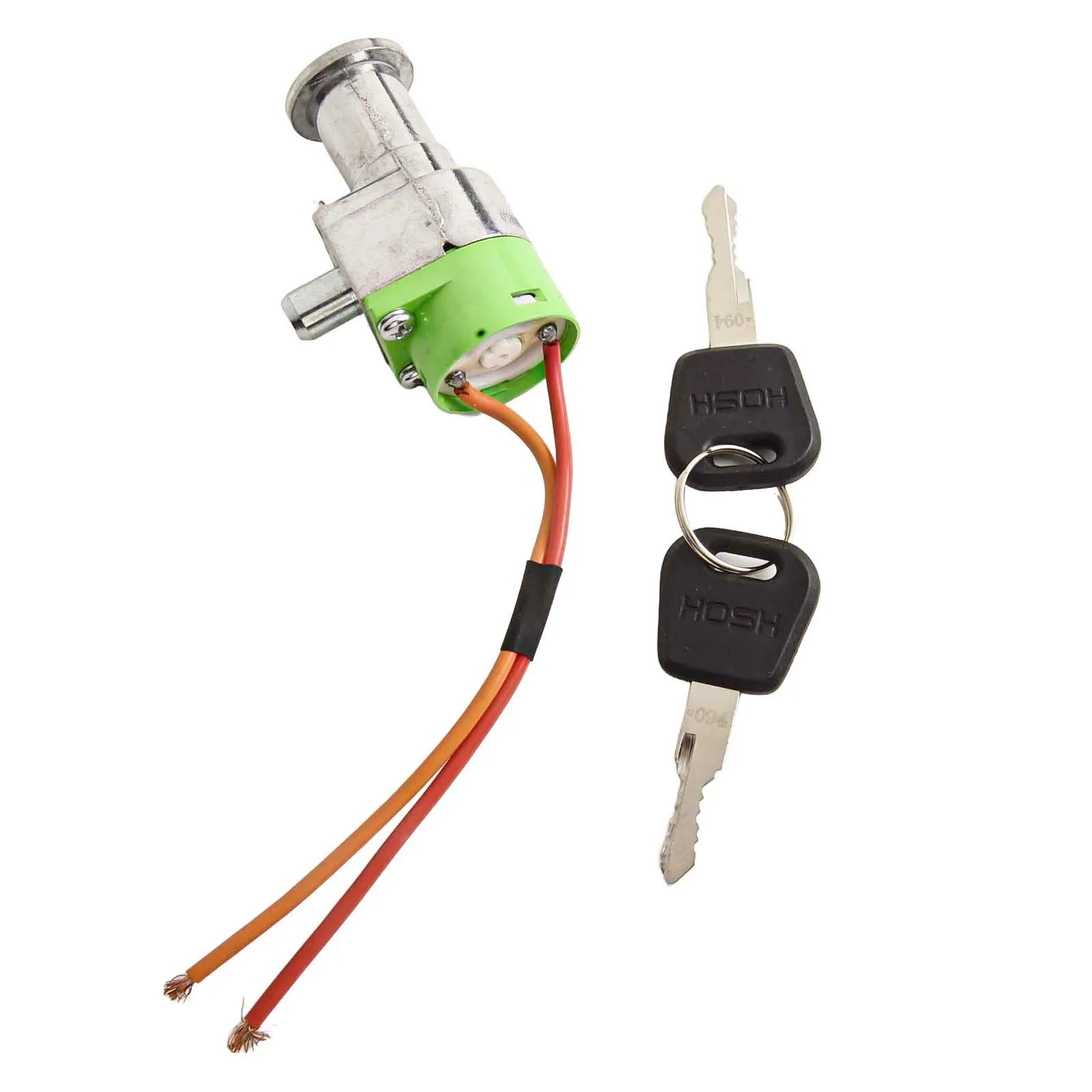 1pc Motorcycle Electric Bike E-bike Battery Pack Box Lock W/2 Key Electric Car Battery Lock Ignition Switch E-bicycle Accessorie