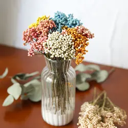 Rice Flower Preserved Flowers Home Decoration Office Deco DIY Material Crystal Glue Handmade Candles Epoxy Flowers