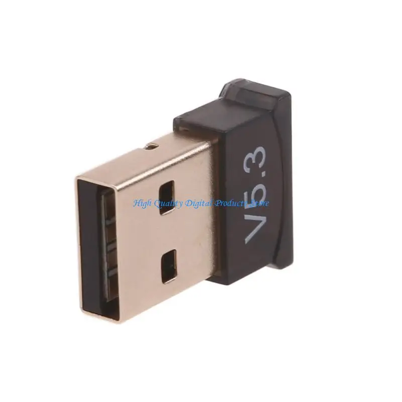 U2JE Bluetooth-kompatibler 5.3 Musikempfänger USB Jacks Musik-Dongle-Adapter für PC