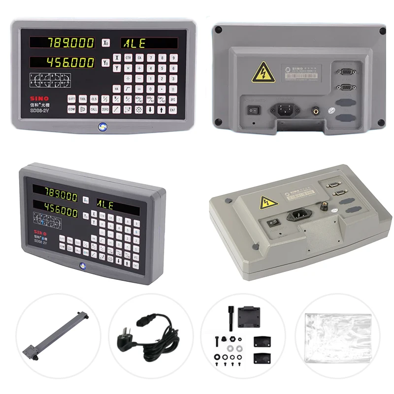 سينو LCD DRO 1 2 3 4 محور شاشة تعمل باللمس شاشة القراءة الرقمية لمقياس SDS2MS SDS3MS SDS6-2V SDS6-3V SDS2-3VA SDS200 SDS200S