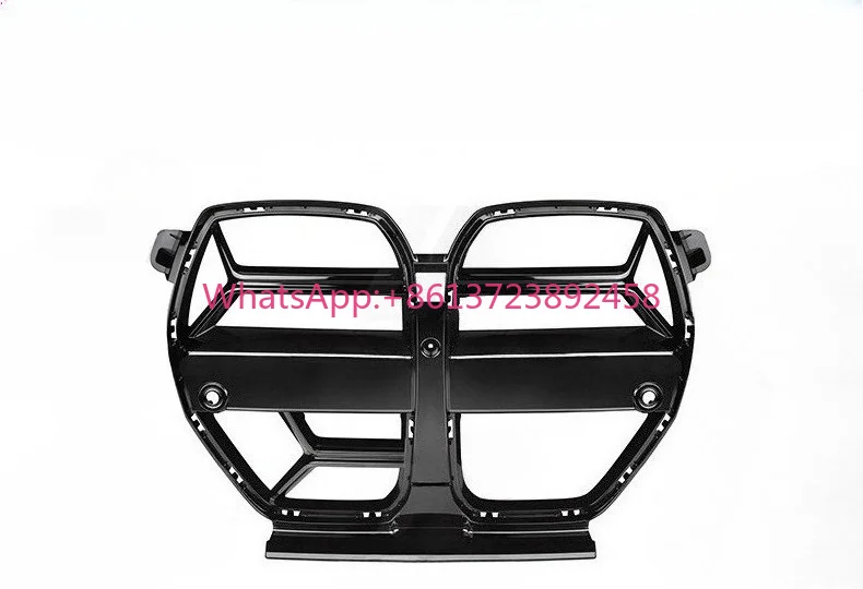 Gloss Black G80 M3 G82 G83 M4 CSL Style Front Bumper Grille Grill for BMW 2021+ Car Front Kidney Grilles