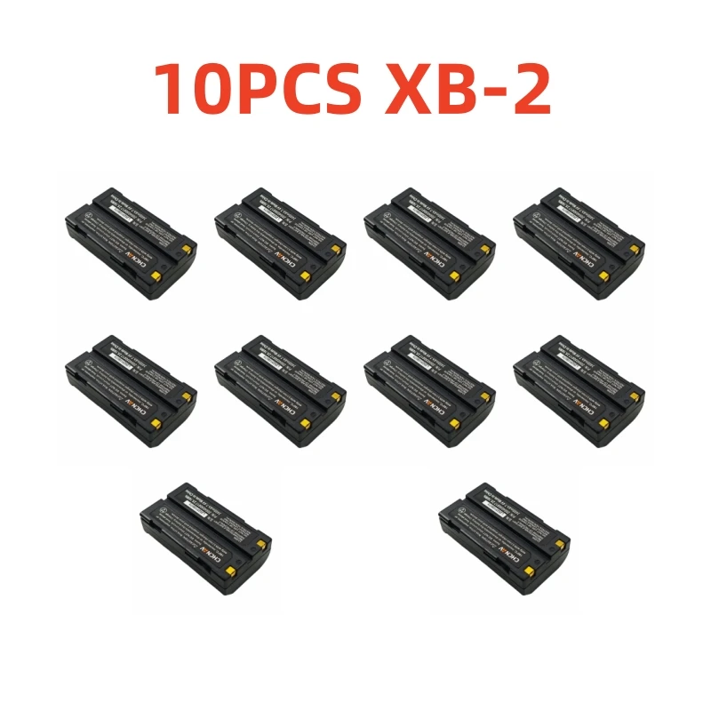 

10pcs CHCNAV 2004050017(XB-2) GPS Battery for CHCNAV X90/X91/X93/M500/600 Total GPS-RTK Survey Station XB-2 Rechargeable Battery