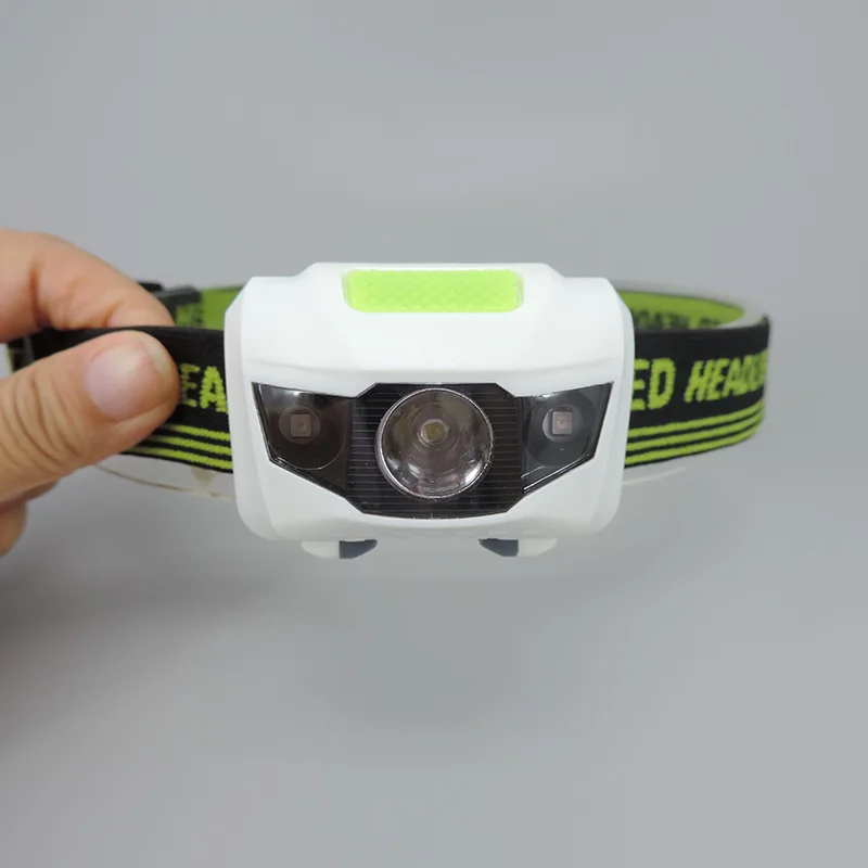 Mini small AAA Head Lamp  Headlight Bright Head Light 3-Led Frontal Lampe Torch protable Camping fishing Flashlight hiking M20