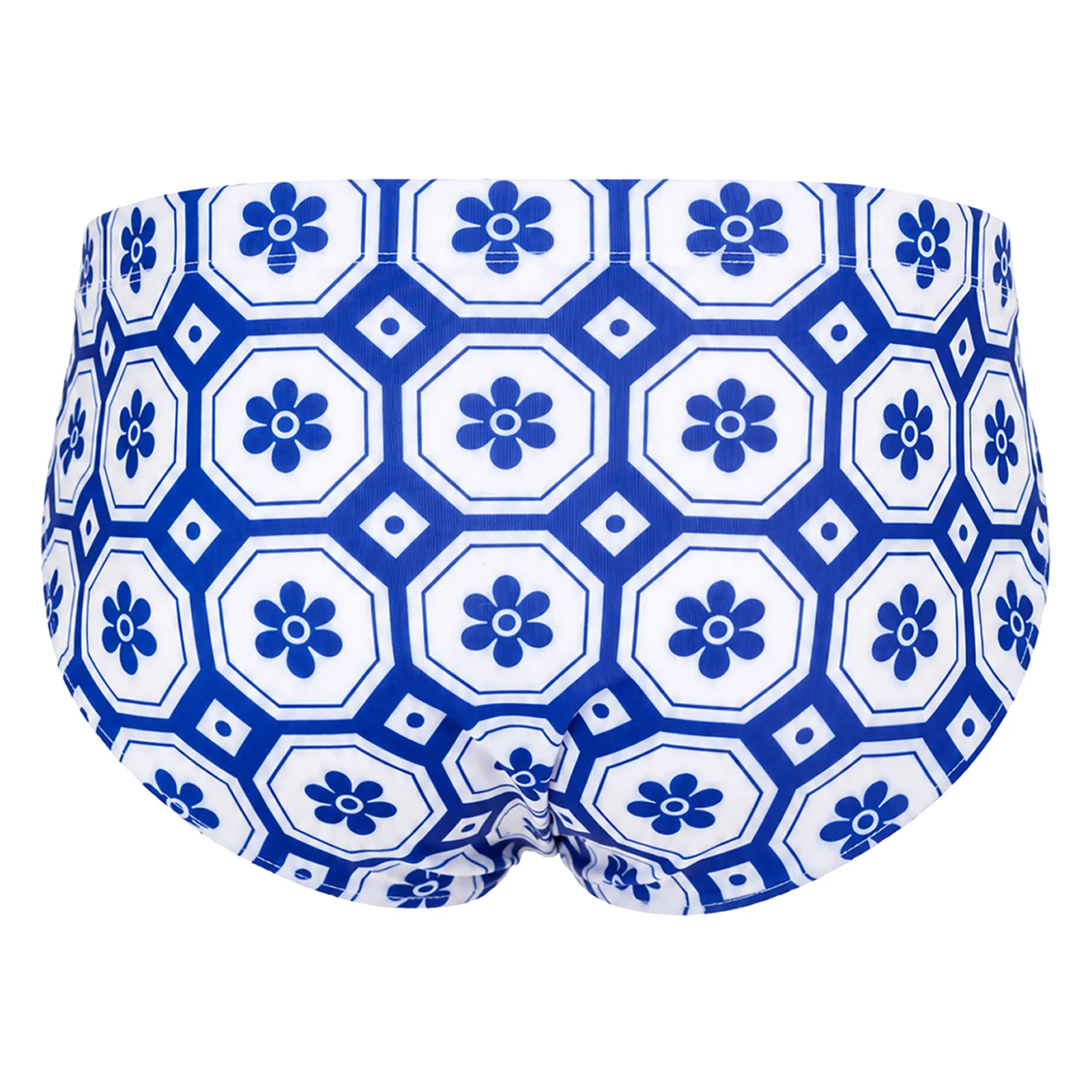 Mens Japan Sumo Underwear Elastic Waistband Printed Briefs Sleepwear Underpants for Fancy Party Nightclub Stage Performance Show