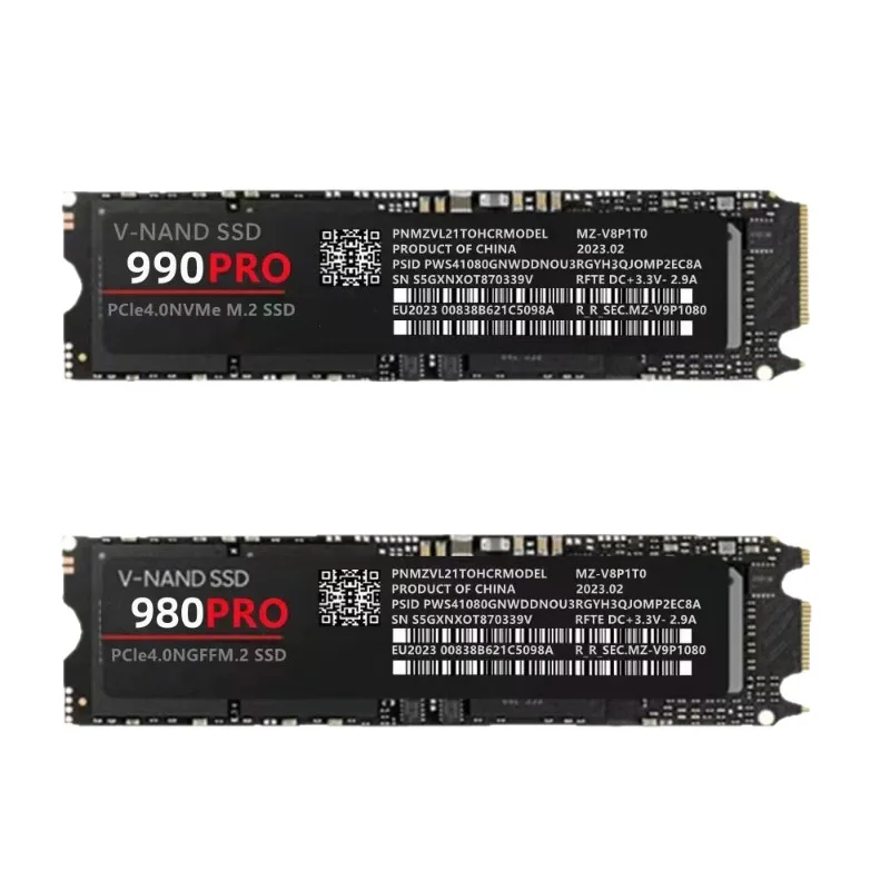 990PRO NVMe M.2 SSD 1 تيرابايت 2 تيرابايت 4 تيرابايت PCIe4.0 Gaming Plus مستقر عالي السرعة