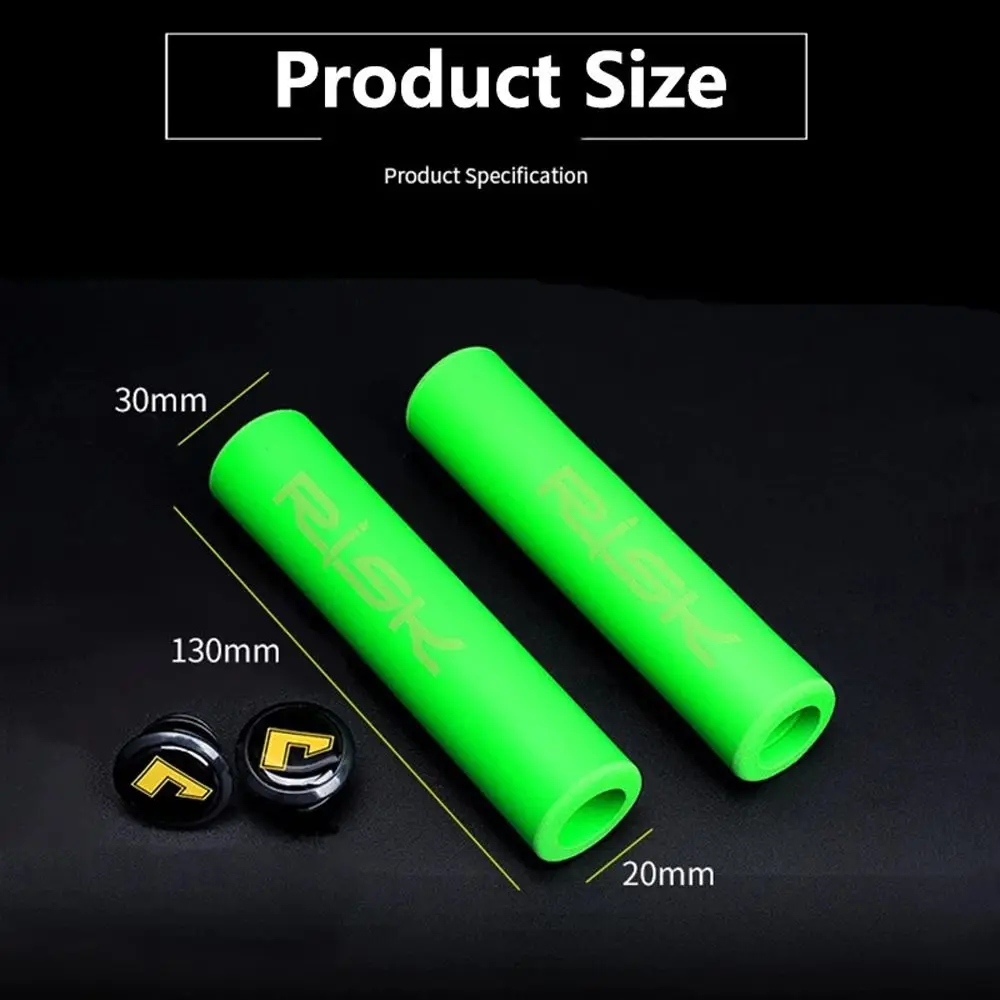

Accessories Mountain Antiskid Soft Silicone Ultra-light MTB Bike Grips Bike Grip Cover Bicycle Grips Cycling Handlebar Grips