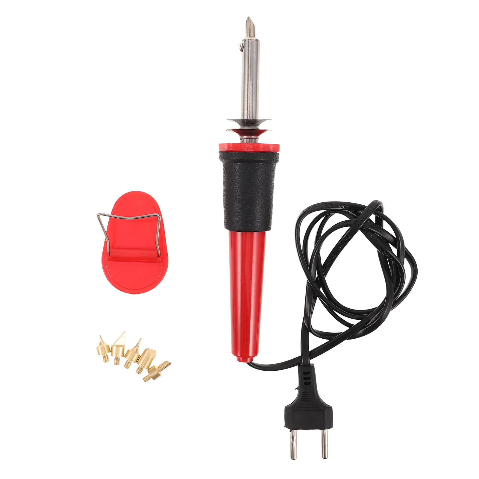 

1 Set Electric Wood Burning Kit Soldering Iron Pen For Diy Pyrography On Wood Pu Ergonomic Handle Rapid Heating Highprecision