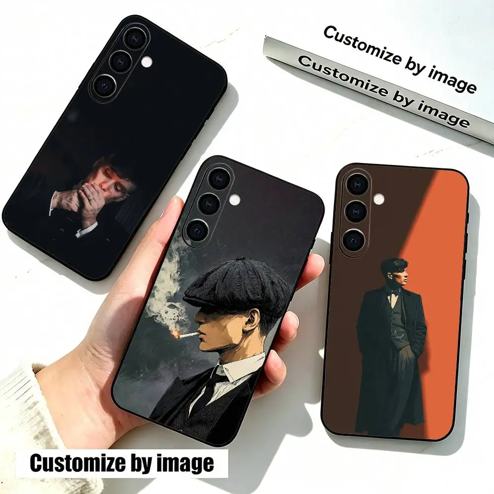 

Peaky Blinders Movie Gift Phone Case For Samsung Galaxy A73,A72,A71,A70,A53,A52,A51,Soft Silicone Black Cover