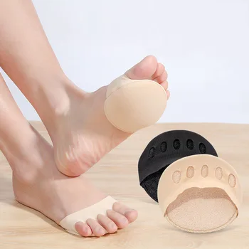 여성용 다섯 발가락 앞발 패드, 하이힐, 반 안창 굳은살, 옥수수, 발 통증 관리 스폰지 양말, 발가락 패드 삽입물, 신제품 