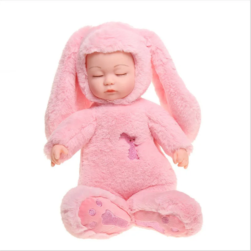 Almofada calmante de princesa Western Doll, presente calmante para dormir, Simulação de boneca de pelúcia, novo boneco, rosa6, 2024