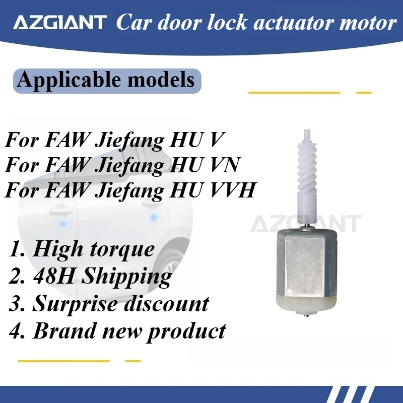 

AZGIANT Car door lock motor for FAW Jiefang HU V/FAW Jiefang HU VN/FAW Jiefang HU VVH High-quality parts 24V FC-280SC-12300