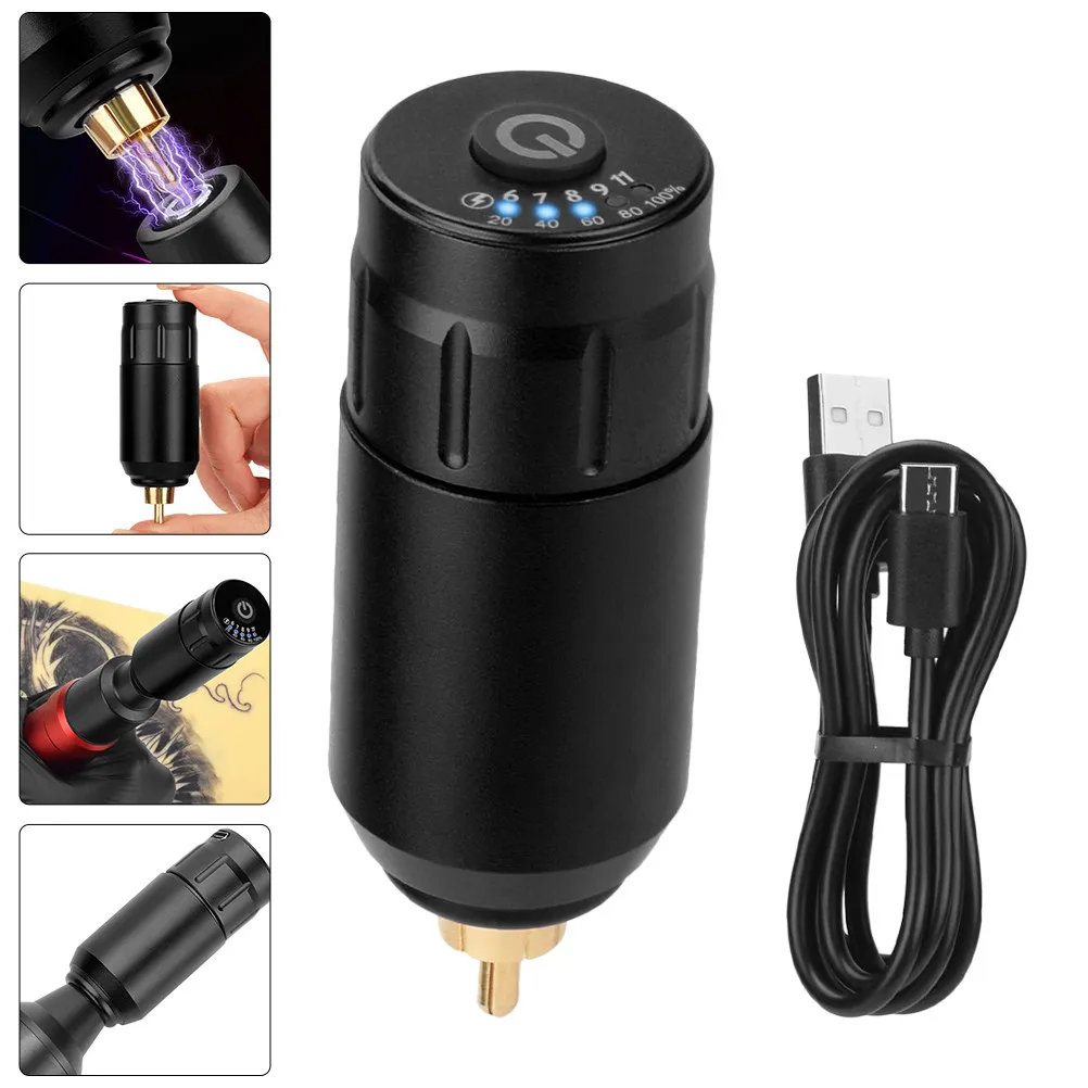 

Регулятор напряжения для тату-машинок, премиум-класса, из алюминиевого сплава, компактный, легкий, с цифровым дисплеем, стабилизатор напряжения для тату-ручек, USB