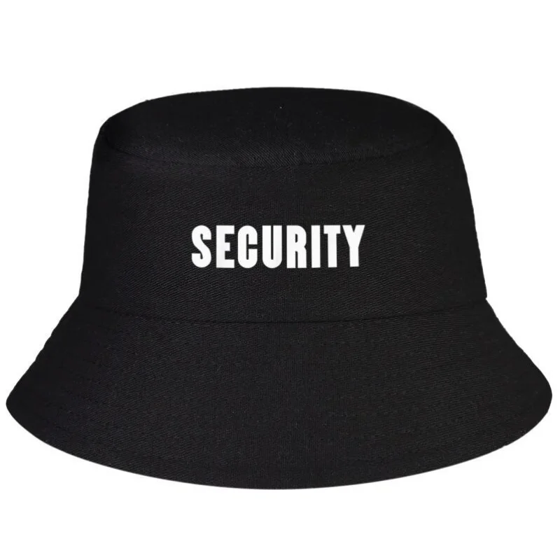 Security Guard for Security Staff Bucket Hat Unisex Teens Y2k Retro Bucket Hat