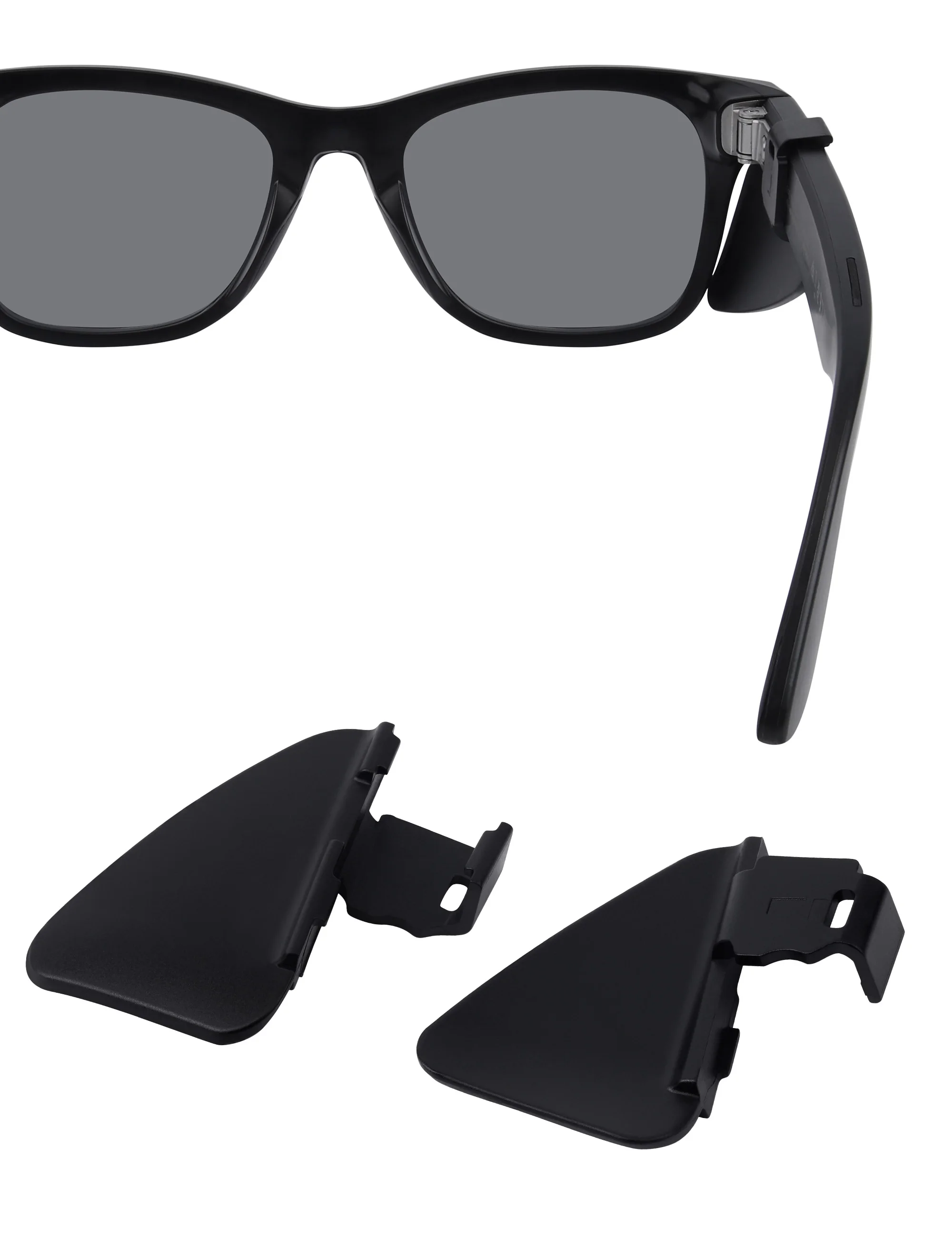 

Rarayvix Glasses Side Shields Piece for Oakley Meta HSTN OW8002 51mm Sunglasses Smart Glass Accessories