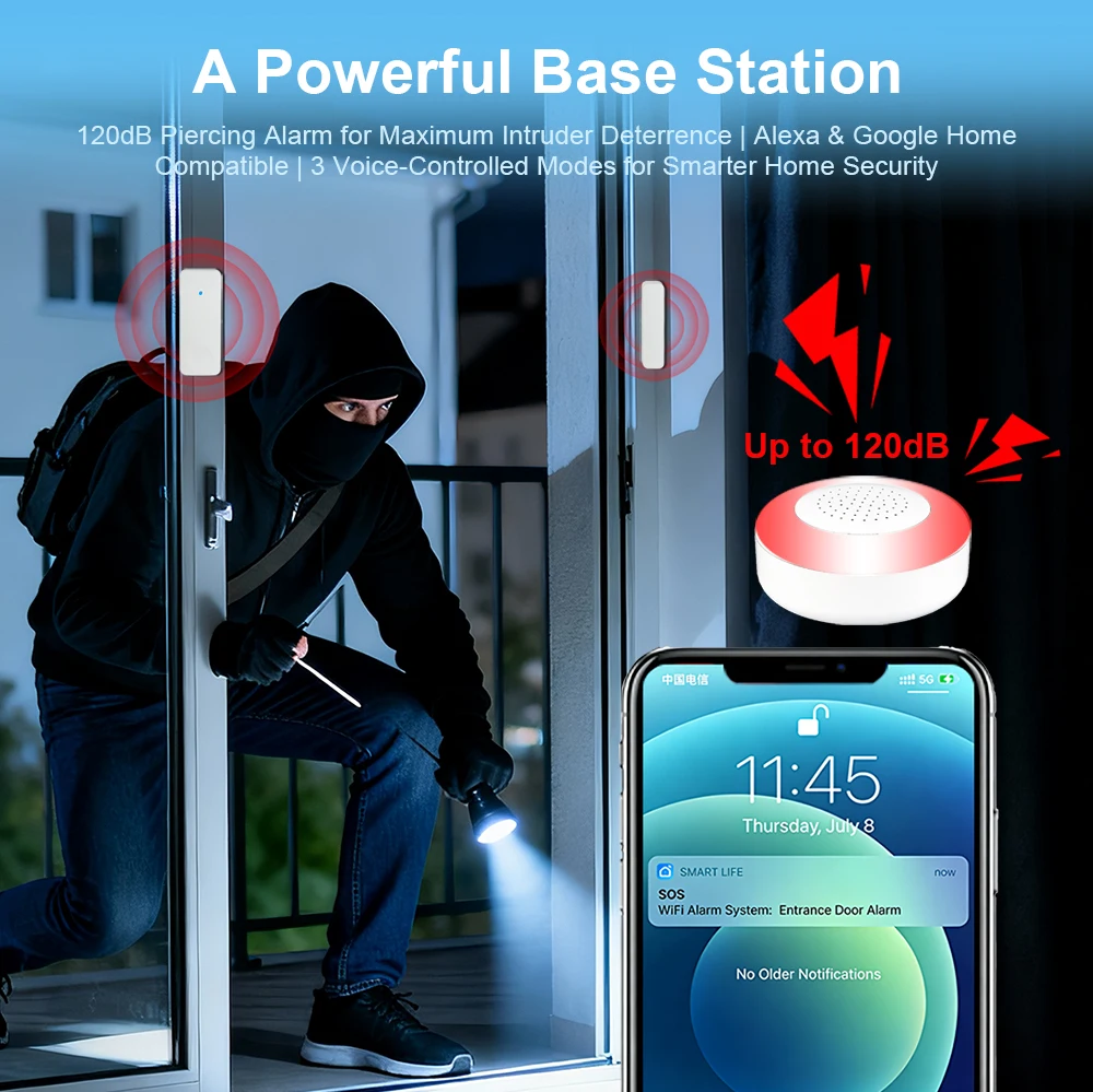 Système d'alarme de sécurité d - Home Security Key Fob avis et prix