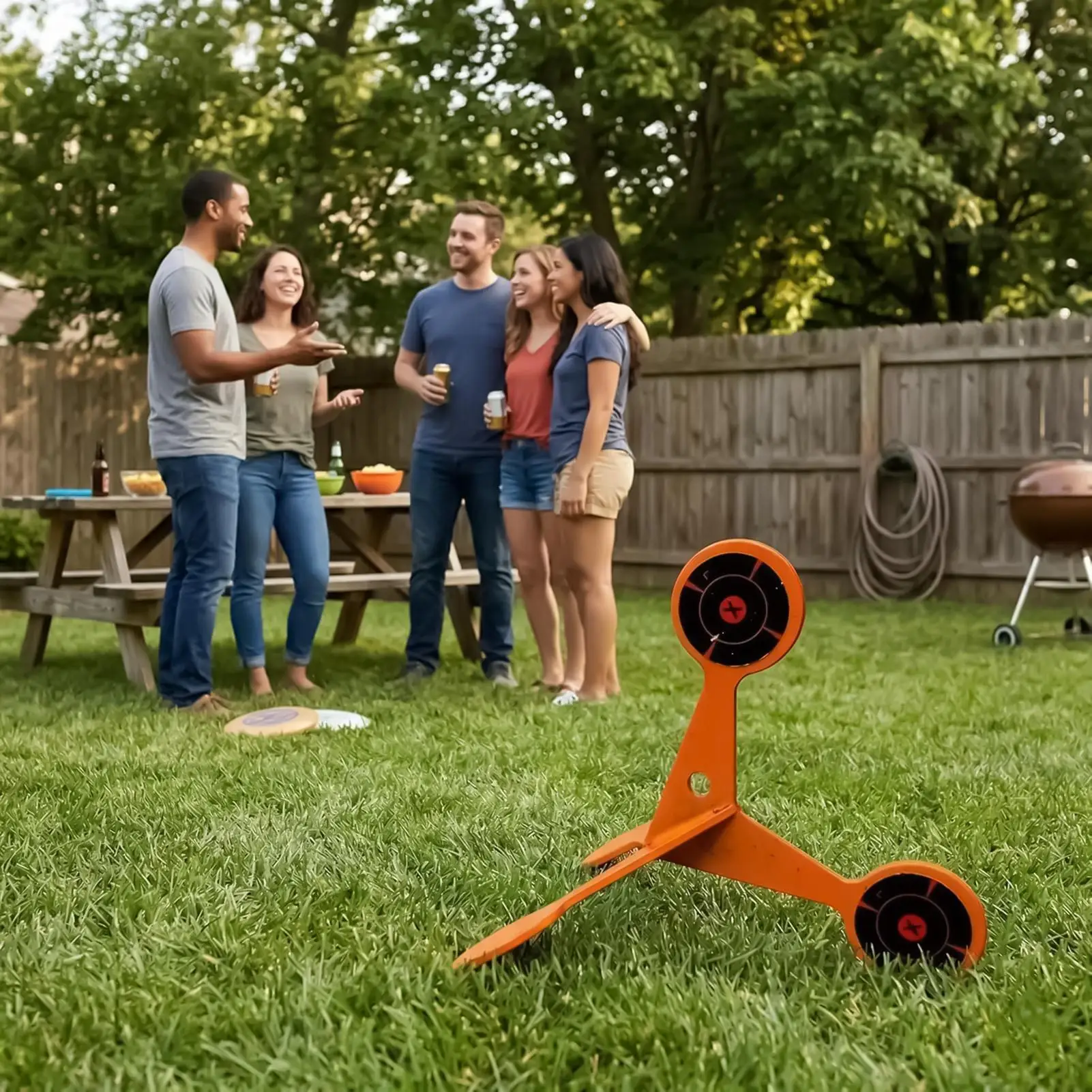 Targeting Game Heavy Duty Trainer High Caliber Targeting Game Rotating Trainer For Beach Backyard Courtyard Lawn Beginners