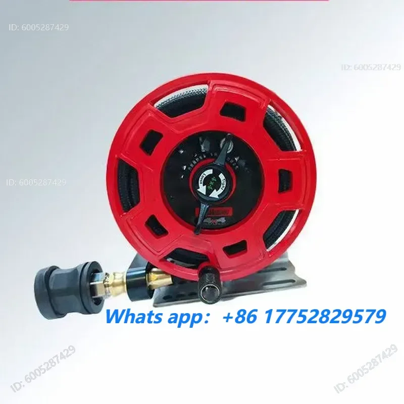 Outdoor Desert Off Road Tires Red Classic Air Pump Reel