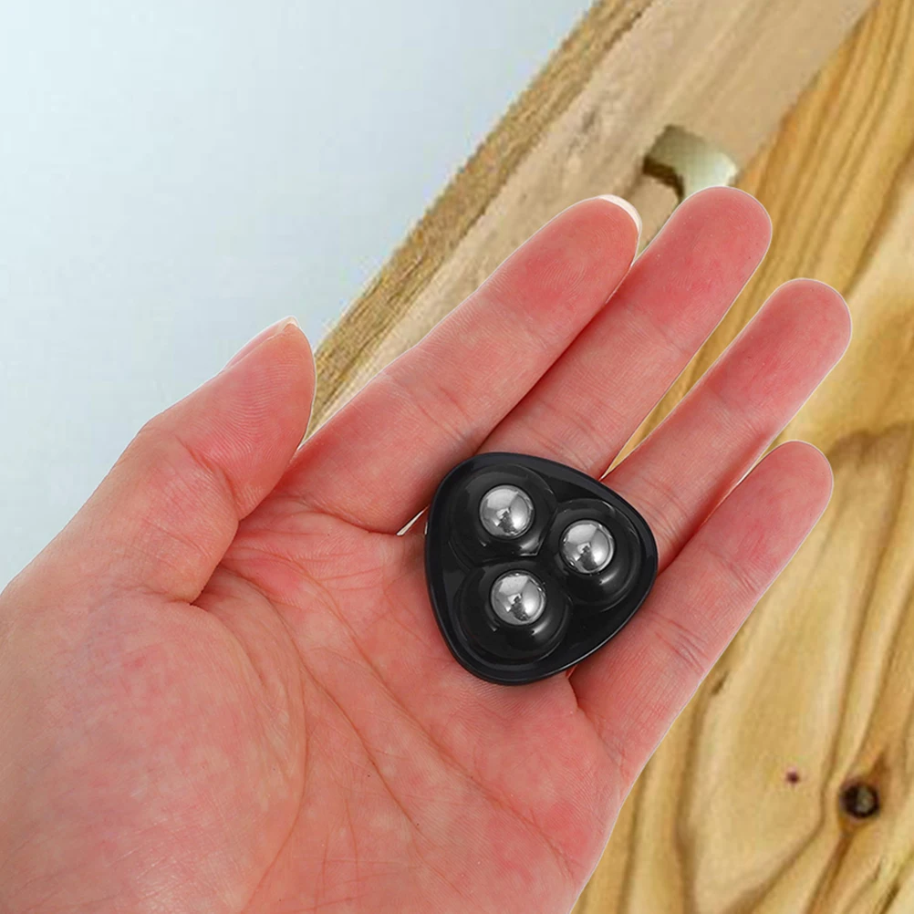 

12pcs PP Material 360 Degree Rotation Self Adhesive Furniture Wheels Mini Caster Stainless Steel Universal Swivel